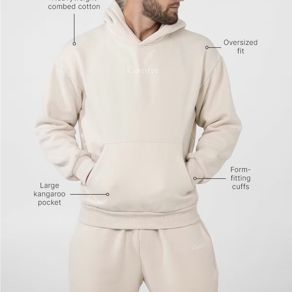 COMFRT set hoodie and sweatpants - Picture 3 of 9